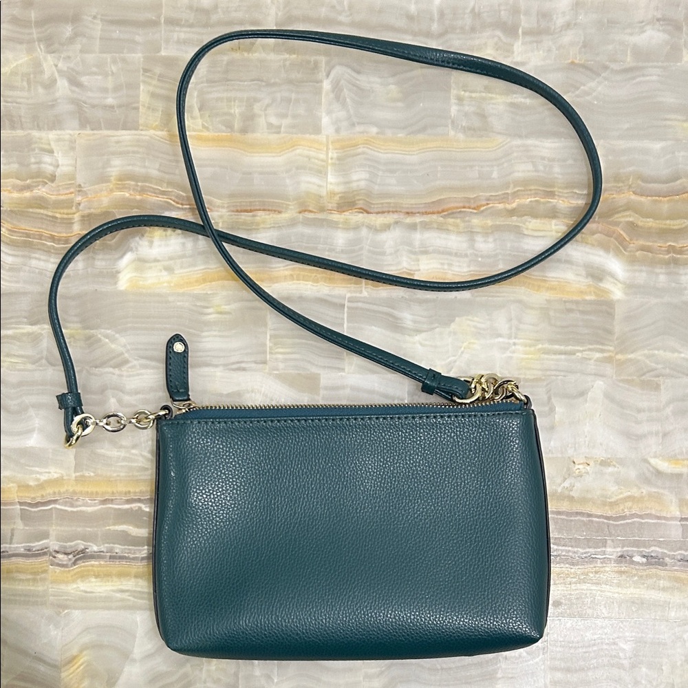 Karl Lagerfeld Deep Green Crossbody Bag - Picture 3 of 4